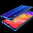 Ultra-thin Transparent TPU Soft Case Cover H01 for Xiaomi Redmi Note 7 Pro Blue