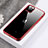 Ultra-thin Transparent TPU Soft Case Cover H02 for Apple iPhone 11 Pro Red