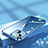 Ultra-thin Transparent TPU Soft Case Cover H02 for Apple iPhone 13 Mini Blue