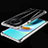 Ultra-thin Transparent TPU Soft Case Cover H02 for Huawei Enjoy 20 Plus 5G Silver
