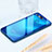 Ultra-thin Transparent TPU Soft Case Cover H02 for Huawei Honor V20 Blue