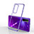 Ultra-thin Transparent TPU Soft Case Cover H02 for Huawei Nova 7 SE 5G Purple