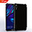 Ultra-thin Transparent TPU Soft Case Cover H02 for Huawei Y7 Pro (2019) Black