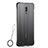Ultra-thin Transparent TPU Soft Case Cover H02 for Oppo Reno Black