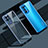Ultra-thin Transparent TPU Soft Case Cover H02 for Oppo Reno5 Pro 5G Blue