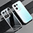 Ultra-thin Transparent TPU Soft Case Cover H02 for Oppo Reno8 5G Silver