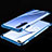 Ultra-thin Transparent TPU Soft Case Cover H02 for Realme X50 5G Blue