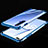 Ultra-thin Transparent TPU Soft Case Cover H02 for Realme X50m 5G Blue