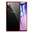 Ultra-thin Transparent TPU Soft Case Cover H02 for Samsung Galaxy Note 10 Plus 5G Red