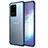 Ultra-thin Transparent TPU Soft Case Cover H02 for Samsung Galaxy S20 Ultra 5G Blue