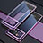 Ultra-thin Transparent TPU Soft Case Cover H02 for Vivo iQOO 9 5G Purple