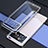 Ultra-thin Transparent TPU Soft Case Cover H02 for Vivo iQOO 9 Pro 5G Silver