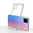Ultra-thin Transparent TPU Soft Case Cover H02 for Vivo V20 Pro 5G Clove Purple