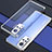 Ultra-thin Transparent TPU Soft Case Cover H02 for Vivo X51 5G Silver