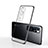 Ultra-thin Transparent TPU Soft Case Cover H02 for Xiaomi Mi 10 Ultra Black