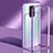 Ultra-thin Transparent TPU Soft Case Cover H02 for Xiaomi Redmi 10X 4G Purple