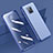 Ultra-thin Transparent TPU Soft Case Cover H02 for Xiaomi Redmi 10X Pro 5G Blue