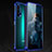 Ultra-thin Transparent TPU Soft Case Cover H03 for Huawei Honor 20 Pro Blue