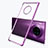 Ultra-thin Transparent TPU Soft Case Cover H03 for Huawei Mate 30 5G Purple