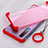 Ultra-thin Transparent TPU Soft Case Cover H03 for Huawei P30 Red