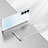 Ultra-thin Transparent TPU Soft Case Cover H03 for Samsung Galaxy S21 Plus 5G Silver