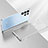 Ultra-thin Transparent TPU Soft Case Cover H03 for Samsung Galaxy S21 Ultra 5G Silver