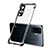 Ultra-thin Transparent TPU Soft Case Cover H03 for Vivo X51 5G Black