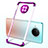 Ultra-thin Transparent TPU Soft Case Cover H03 for Xiaomi Mi 10T Lite 5G Purple