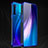 Ultra-thin Transparent TPU Soft Case Cover H03 for Xiaomi Redmi Note 8T Blue