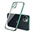 Ultra-thin Transparent TPU Soft Case Cover H04 for Apple iPhone 13 Green