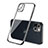 Ultra-thin Transparent TPU Soft Case Cover H04 for Apple iPhone 14 Plus Black