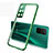 Ultra-thin Transparent TPU Soft Case Cover H04 for Huawei Honor 30S Green