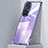 Ultra-thin Transparent TPU Soft Case Cover H04 for Huawei Nova 8 5G Purple