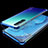 Ultra-thin Transparent TPU Soft Case Cover H04 for Oppo Find X2 Neo Blue