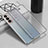 Ultra-thin Transparent TPU Soft Case Cover H04 for Samsung Galaxy S21 5G Silver