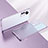 Ultra-thin Transparent TPU Soft Case Cover H04 for Xiaomi Mi 12 5G Purple