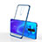 Ultra-thin Transparent TPU Soft Case Cover H04 for Xiaomi Poco X2 Blue