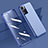 Ultra-thin Transparent TPU Soft Case Cover H04 for Xiaomi Redmi Note 11 Pro+ Plus 5G Blue