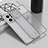 Ultra-thin Transparent TPU Soft Case Cover H05 for Oppo Find X5 5G Silver