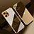 Ultra-thin Transparent TPU Soft Case Cover H06 for Apple iPhone 14 Pro Max Gold
