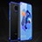 Ultra-thin Transparent TPU Soft Case Cover H06 for Huawei Nova 5z Blue