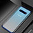 Ultra-thin Transparent TPU Soft Case Cover H06 for Samsung Galaxy S10 Plus Blue