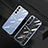 Ultra-thin Transparent TPU Soft Case Cover H06 for Samsung Galaxy S21 Plus 5G Blue