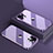 Ultra-thin Transparent TPU Soft Case Cover H08 for Apple iPhone 13 Pro Max Purple