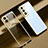 Ultra-thin Transparent TPU Soft Case Cover H08 for Samsung Galaxy S21 5G Gold