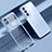Ultra-thin Transparent TPU Soft Case Cover H08 for Samsung Galaxy S21 FE 5G Sky Blue