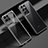 Ultra-thin Transparent TPU Soft Case Cover H08 for Samsung Galaxy S21 Ultra 5G Black