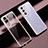 Ultra-thin Transparent TPU Soft Case Cover H08 for Samsung Galaxy S22 5G Pink