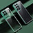 Ultra-thin Transparent TPU Soft Case Cover H08 for Samsung Galaxy S22 Ultra 5G Green