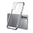 Ultra-thin Transparent TPU Soft Case Cover H09 for Samsung Galaxy S23 Plus 5G Silver